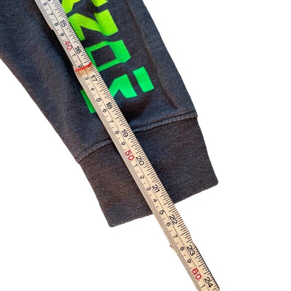 Mackinac Island Hoodie Infinity Apparel Size S Charcoal Gray With Colorful Print - Picture 8 of 9